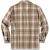 image:imageCOOFANDY Mens Flannel Shirts Casual Button Down Plaid Shirt Jacket Long Sleeve Fleece Shacket with PocketsKhaki