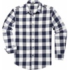 image:imageCOOFANDY Mens Flannel Shirts Long Sleeve Button Down Shirt with Pocket Casual Shirts Work Shirts for MenNavy Buffalo Plaid
