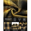 image:imageCOOFANDY Mens Flannel Shirts Long Sleeve Button Down Shirt with Pocket Casual Shirts Work Shirts for MenYellowBlack