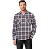 image:imageCOOFANDY Mens Flannel Shirts Long Sleeve Casual Plaid Button Down Shirt Cotton Shirt Cowboy Work Shirts with PocketsBlackbrown
