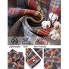 image:imageCOOFANDY Mens Flannel Shirts Long Sleeve Casual Plaid Button Down Shirt Cotton Shirt Cowboy Work Shirts with PocketsClassic British
