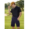 image:imageCOOFANDY Mens Hiking 9 Cargo Shorts Lightweight Outdoor Shorts Quick Dry Golf Camping Casual Fishing with 5 Zipper PocketsNavy Blue
