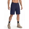 image:imageCOOFANDY Mens Hiking 9 Cargo Shorts Lightweight Outdoor Shorts Quick Dry Golf Camping Casual Fishing with 5 Zipper PocketsNavy Blue