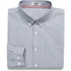 image:imageCOOFANDY Mens Long Sleeve Button Down Shirt Casual Untucked Shirts for Men Oxford Dress ShirtsWhitenavy Blue Stripe