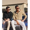 image:imageCOOFANDY Mens Long Sleeve Button Down Shirt Wrinkle Free Untucked Dress Shirt Casual Denim ShirtBlack