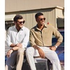 image:imageCOOFANDY Mens Long Sleeve Button Down Shirt Wrinkle Free Untucked Dress Shirt Casual Denim ShirtWhite