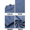 image:imageCOOFANDY Mens Long Sleeve Wrinkle Free Shirts Casual Button Down Stretch Dress Shirt with PocketBlue