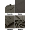 image:imageCOOFANDY Mens Long Sleeve Wrinkle Free Shirts Casual Button Down Stretch Dress Shirt with PocketFern Green