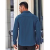 image:imageCOOFANDY Mens Long Sleeve Wrinkle Free Shirts Casual Button Down Stretch Dress Shirt with PocketSky Blue