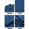 image:imageCOOFANDY Mens Long Sleeve Wrinkle Free Shirts Casual Button Down Stretch Dress Shirt with PocketSky Blue