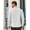 image:imageCOOFANDY Mens Long Sleeve Wrinkle Free Shirts Casual Button Down Stretch Dress Shirt with PocketWhite