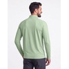 image:imageCOOFANDY Mens Quarter Zip Pullover Athletic Shirts Long Sleeve Lightweight 14 Zip Mock Neck Running Golf Gym ShirtLight Green