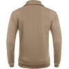 image:imageCOOFANDY Mens Quarter Zip Sweatshirt Long Sleeve Casual Waffle Pullover Hoodies with PocketKhaki