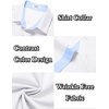 image:imageCOOFANDY Mens Short Sleeve Button Down Shirts Casual Summer Dress Untucked ShirtsWhite