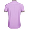 image:imageCOOFANDY Mens Short Sleeve Button Down Shirts Casual Wrinkle Free Dress Shirt Plaid Collar Summer ShirtsLight Purple