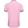 image:imageCOOFANDY Mens Short Sleeve Button Down Shirts Casual Wrinkle Free Dress Shirt Plaid Collar Summer ShirtsPink