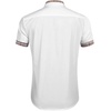image:imageCOOFANDY Mens Short Sleeve Button Down Shirts Casual Wrinkle Free Dress Shirt Plaid Collar Summer ShirtsWhite