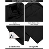 image:imageCOOFANDY Mens Suits 2 Piece Slim Fit Suit Set 2 Button Lightweight Casual Knit Blazer Suit Jacket PantsBlack