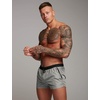 image:imageCOOFANDY Mens Swim Trunk Quick Dry Swimwear Mesh Lining Bathing Suit Swimsuit Board Beach Sport ShortGrey and Black
