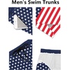 image:imageCOOFANDY Mens Swim Trunks Quick Dry Board Shorts Swimsuit Swimwear Bathing SuitP American Flag2