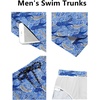 image:imageCOOFANDY Mens Swim Trunks Quick Dry Board Shorts Swimsuit Swimwear Bathing SuitP Blue Cashews