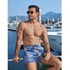 image:imageCOOFANDY Mens Swim Trunks Quick Dry Board Shorts Swimsuit Swimwear Bathing SuitP Blue Cashews