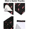image:imageCOOFANDY Mens Swim Trunks Quick Dry Board Shorts Swimsuit Swimwear Bathing SuitPinkshark Black
