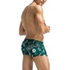 image:imageCOOFANDY Mens Swim Trunks Swimwear Bathing Suit Swim Brief Square Leg Board Short S3XL1  Army Green Flower