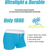 image:imageCOOFANDY Mens Swim Trunks Swimwear Bathing Suit Swim Brief Square Leg Board Short S3XL1  Blue and White