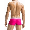 image:imageCOOFANDY Mens Swim Trunks Swimwear Bathing Suit Swim Brief Square Leg Board Short S3XL1  Fluorescent Pink and White