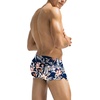 image:imageCOOFANDY Mens Swim Trunks Swimwear Bathing Suit Swim Brief Square Leg Board Short S3XL1  Navy Blue Flower