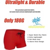 image:imageCOOFANDY Mens Swim Trunks Swimwear Bathing Suit Swim Brief Square Leg Board Short S3XL1  Red