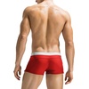image:imageCOOFANDY Mens Swim Trunks Swimwear Bathing Suit Swim Brief Square Leg Board Short S3XL1  Red and White