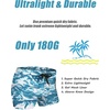 image:imageCOOFANDY Mens Swim Trunks Swimwear Bathing Suit Swim Brief Square Leg Board Short S3XLBlue Liquid