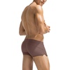 image:imageCOOFANDY Mens Swim Trunks Swimwear Bathing Suit Swim Brief Square Leg Board Short S3XLBrown