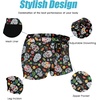 image:imageCOOFANDY Mens Swim Trunks Swimwear Bathing Suit Swim Brief Square Leg Board Short S3XLColourful