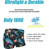 image:imageCOOFANDY Mens Swim Trunks Swimwear Bathing Suit Swim Brief Square Leg Board Short S3XLGreen Leaves