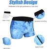 image:imageCOOFANDY Mens Swim Trunks Swimwear Bathing Suit Swim Brief Square Leg Board Short S3XLPattern 2