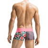 image:imageCOOFANDY Mens Swim Trunks Swimwear Bathing Suit Swim Brief Square Leg Board Short S3XLStripe and Flower