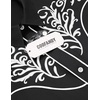 image:imageCOOFANDY Mens Western Shirts Long Sleeve Embroideres Cowboy Shirts Casual Button Down ShirtBlack Pattern 4