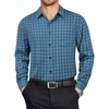 Navy Green Plaid