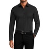 image:imageCOOFANDY Mens Dress Shirts Wrinkle Free Long Sleeve Button Down Shirt Formal Business ShirtsBlack