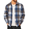 Dark Blue&white Plaid
