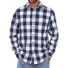 Navy Buffalo Plaid