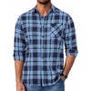 Plaid Navy Blue