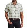 Green white Plaid