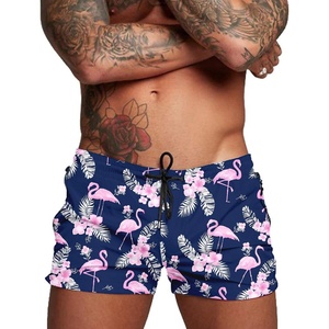 image:imageCOOFANDY Mens Swim Trunk Quick Dry Swimwear Mesh Lining Bathing Suit Swimsuit Board Beach Sport ShortNavy Blue Flamingo