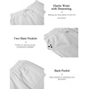 image:imageCOOFANDY Mens 2 Piece Cotton Linen Sets Summer Beach Outfits Casual Short Sleeve Henley Shirts and Vacation ShortsGrey