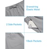 image:imageCOOFANDY Mens 2 Pieces Linen Set Henley Shirt Short Sleeve and Shorts Summer Beach Yoga Matching OutfitsLight Grey