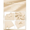 image:imageCOOFANDY Mens Big and Tall Polo Shirts Golf Shirt Short Sleeve Cotton Pique T Shirts Quick DryBeige